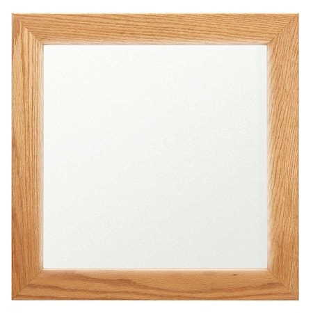 United Visual Products Drop-In Shadowbox, 24"x24", Light Oak/Synt UVSB2424-LTOAK-FORBO